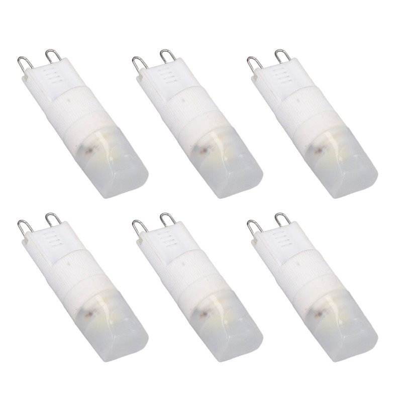 6pcs G9 LED Bulb Energy Saving General Standard Interface 360°