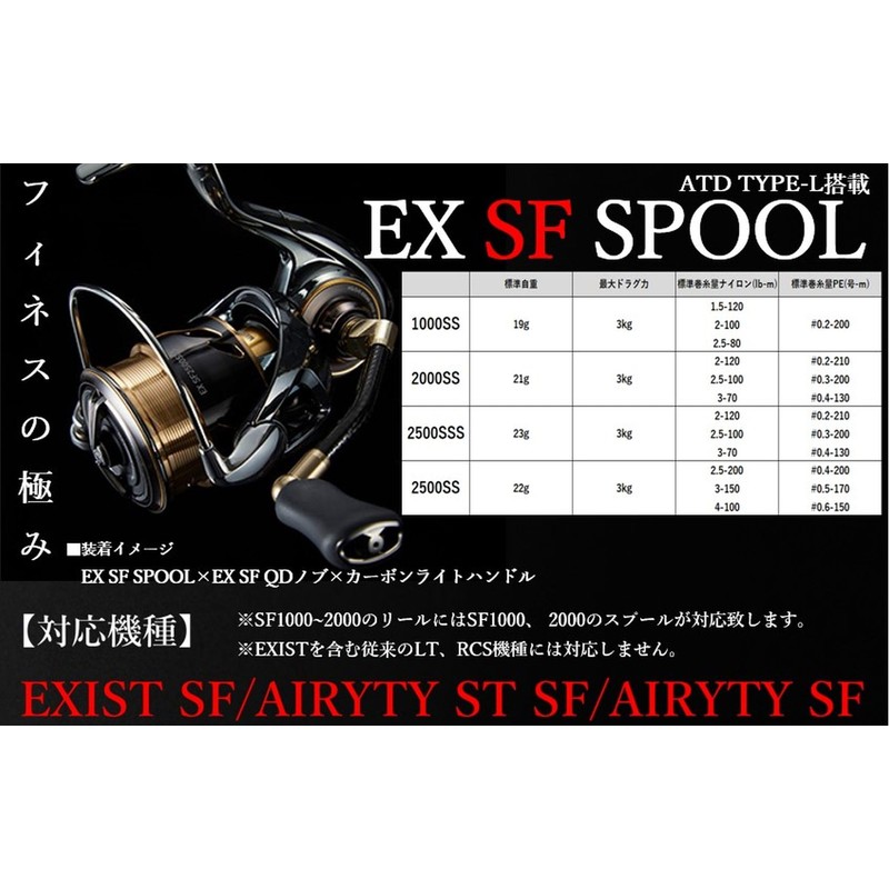 SLPWORKS Daiwa Slp Works EX SF Spool 2000SS