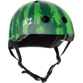 S1 Lifer Helmet for Skateboarding, BMX, and Roller Skating - EPS Fusion Foam, CPSC & ASTM Certified - Watermelon Large (55.8 cm)