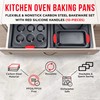 BAKKEN Kitchen Baking Pan Set - Nonstick Coating, Carbon Steel