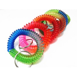 Diseño de arcoíris Blovess cambio Gradual Flexible bobina espiral hacia la pulsera de colores