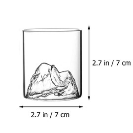 Artibetter 2pcs Moss Bottle Air Plants Terrariums Vanilla Extract Bottles Glass Bottles with Lids Plants Decor Small Glass Bottles Glass Containers Eco Bottle Hanging High Borosilicate Glass