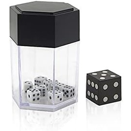 1Set Black Dice Bomb Magic Tricks,Explode Explosion Dice Magic,Props for Magicians ,Close up Street Illusions Gimmicks Mentalism, Novelty Funny Gag Tools,Toys and Games,Magic Kits and Accessories