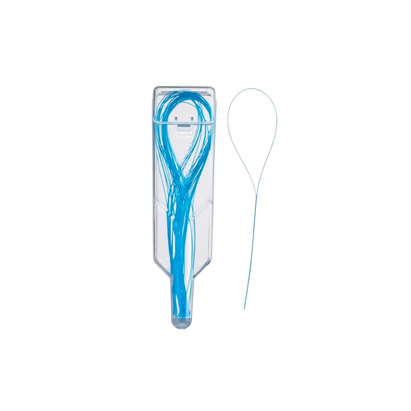 Gum EEZ-Thru - Hilo dental, Multicolor, 1 paquete