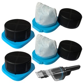 Aolleteau 4 Pack HNVDF10 HEPA Filters Compatible with BLACK+DECKER Dustbuster Blast Cordless Handheld Vacuum HNVD220J00, HNVD220