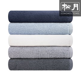Songwol Towel Songwol Mild Hotel Mini Bath 5 pieces, dark gray / 송월타올 송월 마일드 호텔 미니바스 5장, 진회색