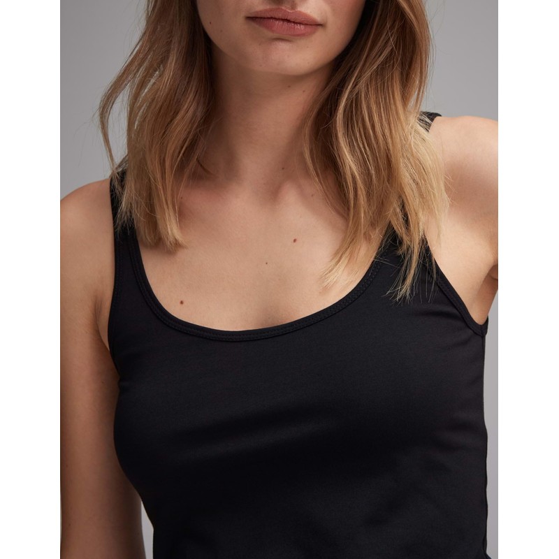 OPUS Women's Daily A T-Shirt (Daily A) - Black (Black