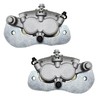 Vanlison Front Left & Right Brake Calipers Set with Sintered