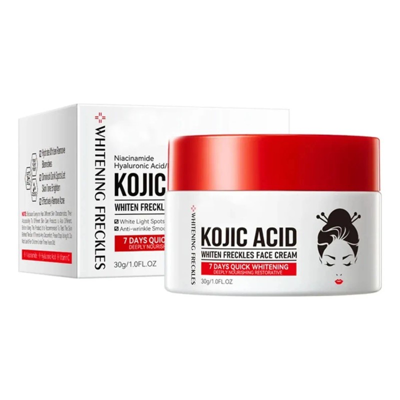 Para 3 X Ácido Kójico Sadoer Para Blanquear Y Suavizar