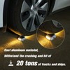 Solar Deck Lights Driveway Dock Lights, VOLISUN 8-Pack Led IP67