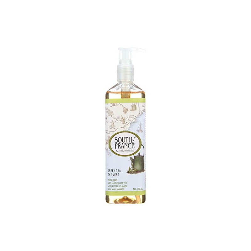SOUTH OF FRANCE Green Tea Hand Wash, 8 Ounce