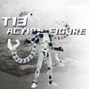 Already Assembled T13 Action Figure Accessories,T13 Multi-Jointed Movable,for Collectors Desktop