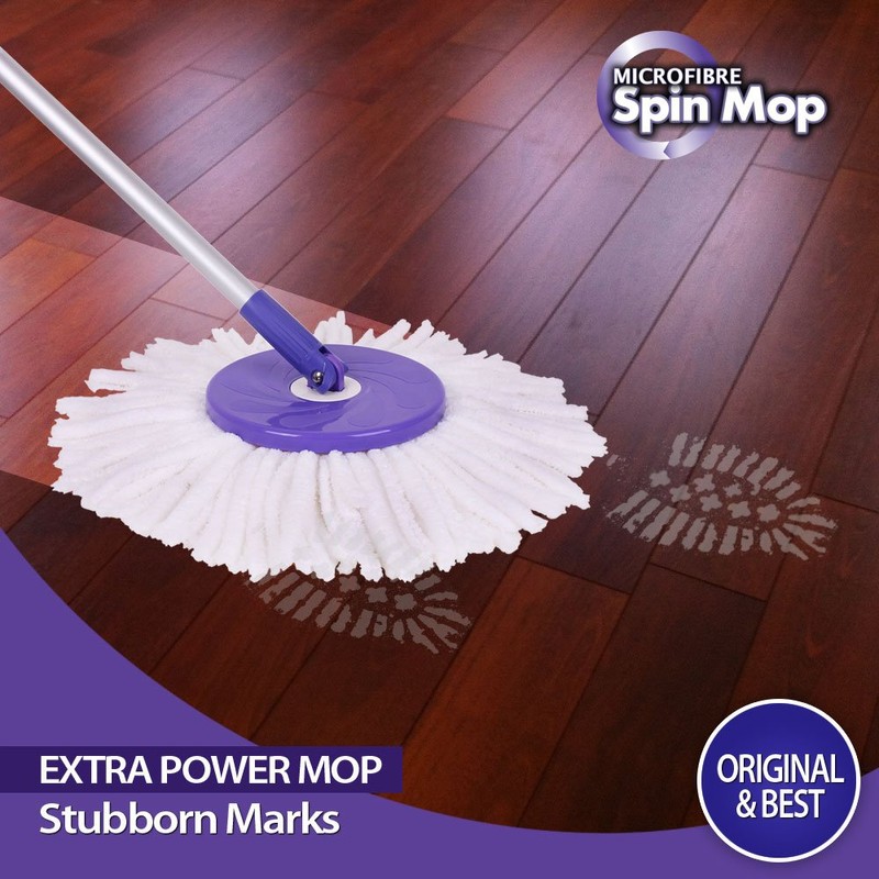 White Magic Extra Power Microfibre Mop Head – Advanced Microfibre