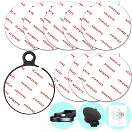 8 Pack 2.76"(70mm) [Easy to Peel Off] Very High Bond Sticky Adhesive Replacement,Circle Double Sided Pads Gule for Dashboard/Windshield Suction Cup Car Phone Holder Cellphone Cradle Mounts (White)