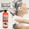 6 Pz Shampoo Secreto Herbal De Chile Prevención Caída Capilar