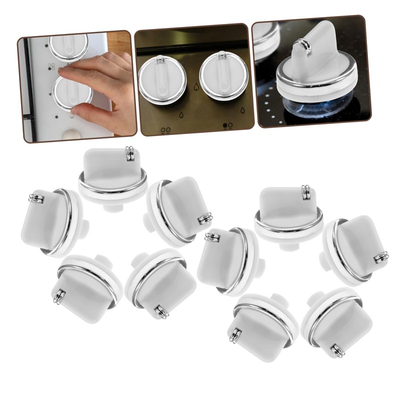 SHINEOFI 10Pcs Water Control Knobs Replacement Dials for Easy Temperature