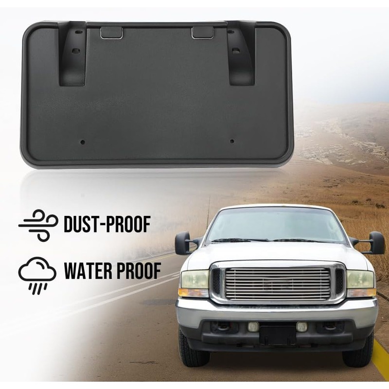 ALLGOOD Front License Plate Frame, Plate Tag Bracket Holder Compatible