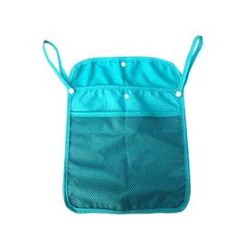 Baby Stroller Organizer With Two compartments Front Mesh Pocket for Bottle Nappy Diaper Storage, Detachable Straps,Fits for different Stroller