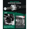 SCITOO Rear Left and Right CV Axle Shaft Assembly Fit