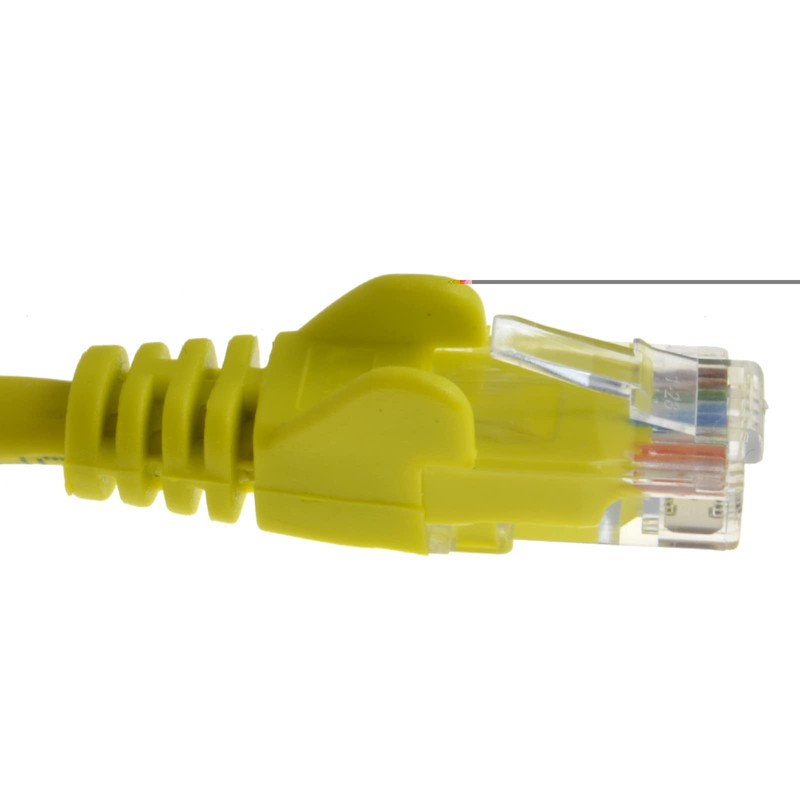 kenable C6 CAT6-CCA UTP RJ45 Ethernet LSZH Networking Cable Yellow