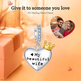 Rimgoris 925 Sterling Silver Charms for Women Bracelets Necklace Green Christmas Tree Women Easter Bunny & Egg Easter Egg Four Leaf Clover Friendship Wife Christmas Snowman Grinch, Silver, Cubic