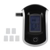 Digital Breath Alcohol Tester Professional Car Alcoholimetro Breathalyser with 5