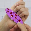 Luscious Red Lips Kiss Pattern Set Double-Sided Oval Nail File