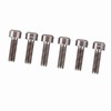 6pcs set M5*16mm Titanium Alloy Bike Fixed Stem Bolts For