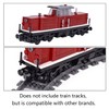 Train Building Block Rail Car – Single Carriage Expansion for