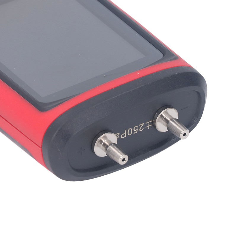 Digital Manometer Pressure Differential Pressure Gauge Air Pressure Tester with