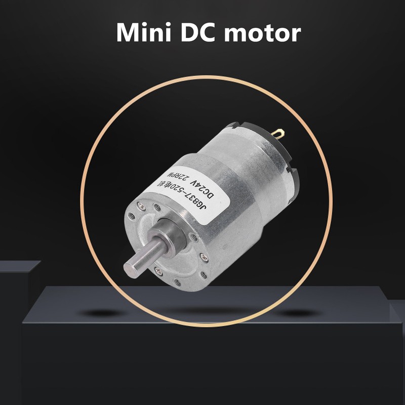 Self Locking Worm Gear Motor Great Torsion Brass Coil Speed