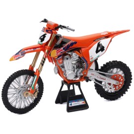 DCD for KTM 450 SX-F Motorcycle #4 Chase Sexton's "Red Bull for KTM Factory Racing" 1/12 Diecast Model by New Ray DC Power