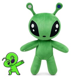 Alien Plush, Unique Green Alien Toy, Soft Plush Stuffed Animal for Kids Aged 3 and Up, Sci-Fi Collectible, 35CM
