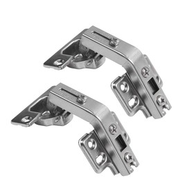 AOLISHENG 135 Degree Cabinet Hinges Kitchen Cupboard Blind Corner Hinges Door Hinges 35mm, Concealed Wardrobe Folding Hinges with Screws, 1 Pair