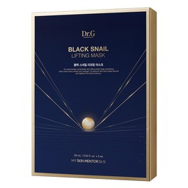 Dr.G Black Snail Lifting Mask, 5 packs, 1 pack / 닥터지 블랙 스네일 리프팅 마스크, 5개입, 1개