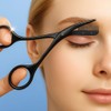 DINNAT Eyebrow Scissors with Comb, Facial Grooming Scissors Kit, Professional