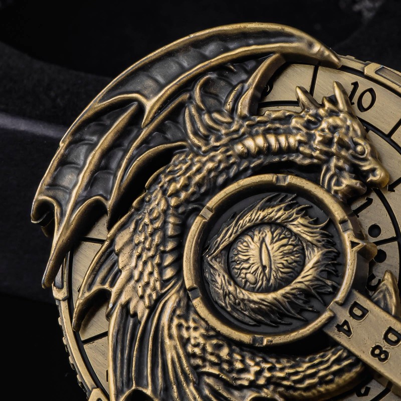 KERWELLSI 7 in 1 Fidget Spinner for DND Dice Set