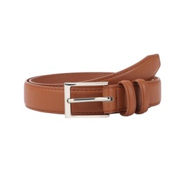Kajeer Kids Leather Belts For Boys - Classic Girls Boys Belt for School Uniform, Suits, Jeans With Alloy Prong Buckle