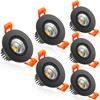 2Inch LED Recessed Ceiling Light, 3W Dimmable LED Downlight, Warm