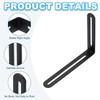 PATIKIL 6 1/2" Adjustable Right Angle Corner Brace with Slots