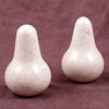 Creative Home Champagne Marble Bookends Set - Pear