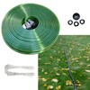 SECBULK 75 FT Flat Sprinkler Hose for Lawn Watering Garden