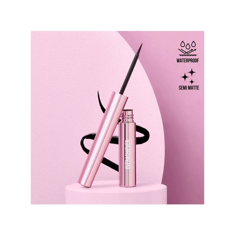 Delineador líquido Beauty Creations Overachiever infinity wear punta de fieltro