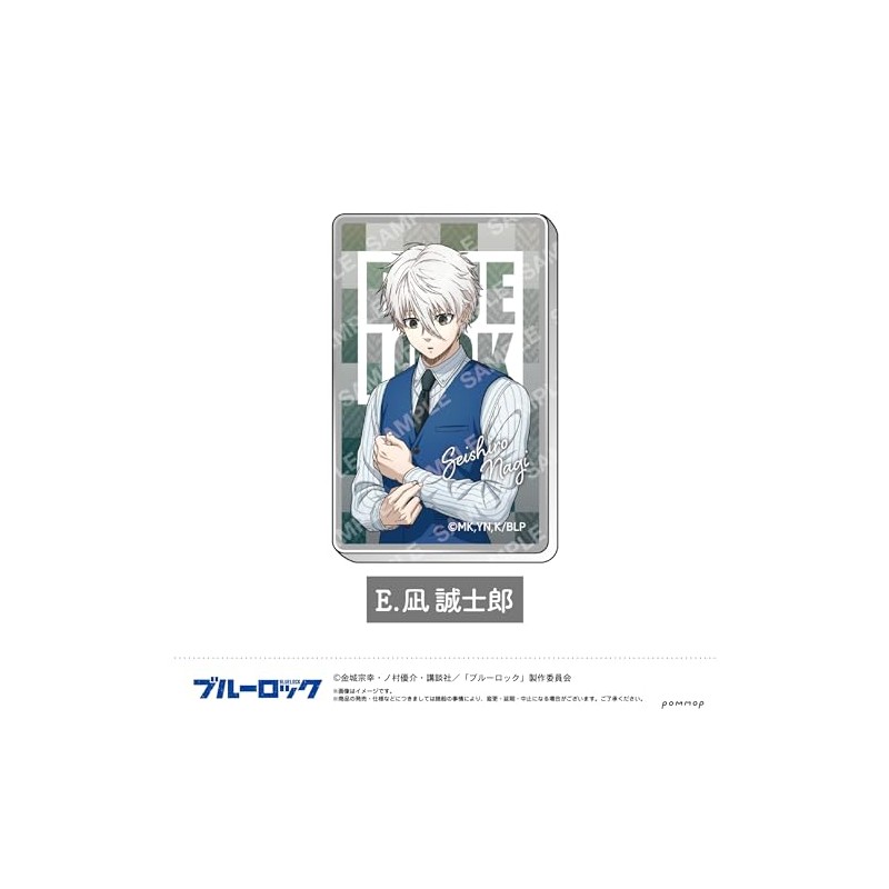 Pommop Blue Rock E Nagi Seijiro Acrylic Sticker