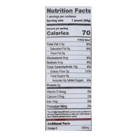 UD_Mamma Chia Organic 3.5 oz Chia Squeeze Case of 16 Cherry Beet Flavor Bean Snacks