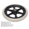 Wheelchair Wheel 8in PU Walker Caster Replacement Skidproof with Ball