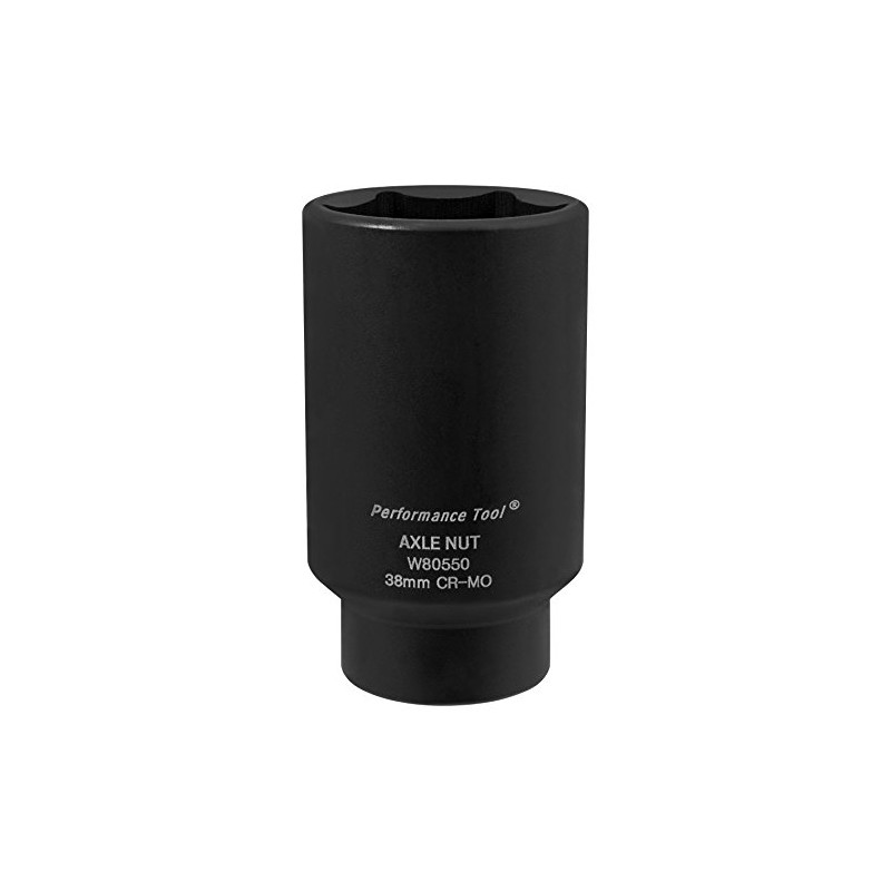 Performance Tool W80550 38mm Front Wheel Drive Axle Nut Socket