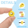PATIKIL Plastic Cord Lock, 10 Pack Single Hole Toggle Stopper
