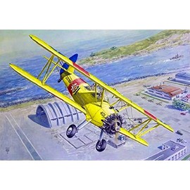 Roden 633-1/32 Stearman PT-13 Kaydet Scale Plastic Model Aircraft