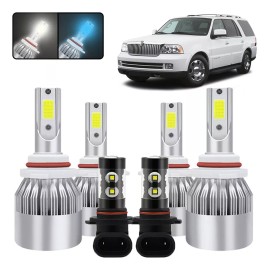 Generic Kit De Focos Led 9005 9006 Para Lincoln Navigator 2003-2006